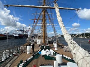 Das argentinische Segelschulschiff "Libertad" in Hamburg, Foto: Herold