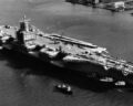 USS ENTERPRISE 1960 bei Newport News-Shipyard. Bild: US-Navy