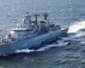 Fregatte F217 Bayern nimmt am Marinemanöver der NATO Baltops 2023 in der Ostsee teil, Bild: Bundeswehr/Julia Kelm