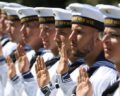 : Swearing in of recruits. Picture: German Navy