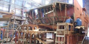 Verlorener Eisbrecher-Auftrag aufgrund von Sanktionen. Bild: Onega Shipyard