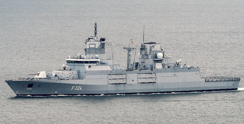 F125 - Fregatte F 224 Sachsen-Anhalt. Foto: Michael Nitz