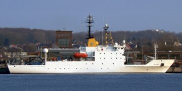 Defence research vessel "Alliance" 2008 in Kiel. Image: VollwertBIT, CC BY-SA 3.0