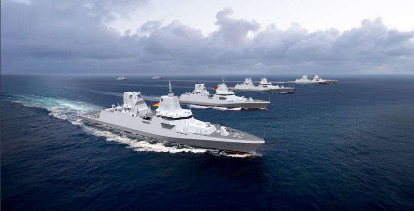 Frigate project F 126 - on the test bench. Graphic: Damen Naval