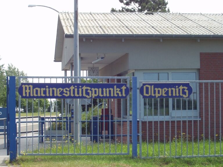 Marinestützpunkt Olpenitz, Foto: Bw/ Hans-Georg Paulinius