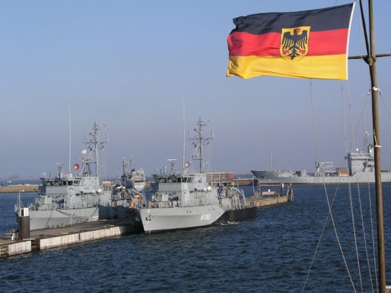 Minensuchboote, Foto: Bw/ Hans-Georg Paulinius