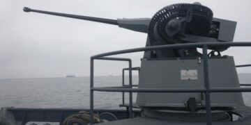 TYPHOON 30c remote-controlled weapon station. Photo: Rafael