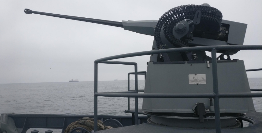 TYPHOON 30c remote-controlled weapon station. Photo: Rafael