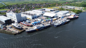 Luftbild des Firmengeländes - aktuell, Foto: Fassmer