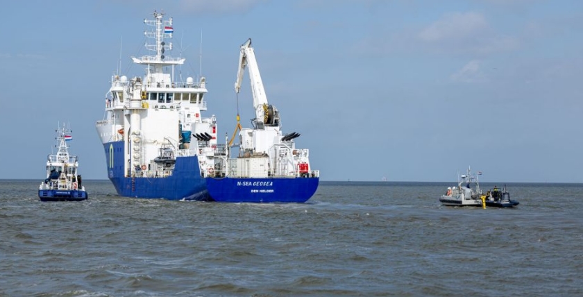 Research vessel MV "Geosea". Photo: DoD Netherlands