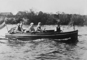 Motorboot vom Typ WANDERER - 1928, Foto: Fassmer