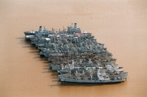 Schiffe der amerikanischen Reserveflotte, Foto: US Navy