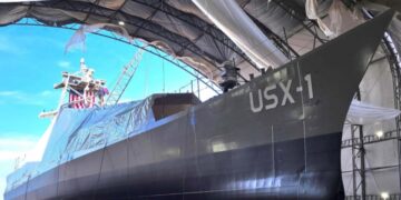 USX-1 Defiant shortly before completion in February 2025, photo: Darpa