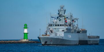 Corvette Braunschweig, type ship of the class 130, photo: Daniel Angres