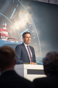 Olaf Lies bei seiner Festrede, Foto: Fassmer