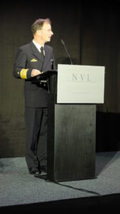 Befehlshaber der Flotte Vizeadmiral Axel Deertz, Foto: hsc