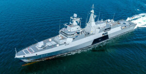 Ägyptische Fregatte "Al Qadeer", MEKO A-200EN. Foto: Michael Nitz