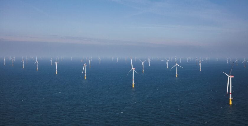 Offshore wind farm Hohe See. Photo: EnBW