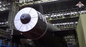 Aft ship of the "Khabarovsk". Screenshot: Video MoD Moscow