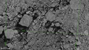 Sea ice in a satellite-based radar image Photo: DLR