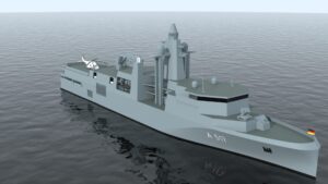 Selbst schwere Transporthubschrauber könnten auf den neuen Einheiten Platz findenGrafik: BAAINBw