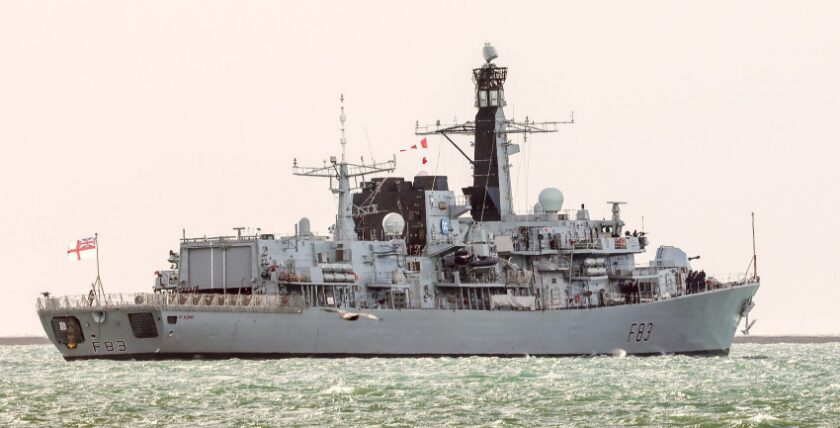 U-Jagd-Fregatte "St Albans" (Type 23) der Royal Navy. Foto: RN/Crown Copyright