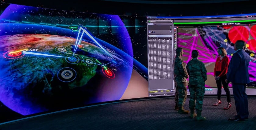 Raytheon Virtual Showroom. Photo: RTX