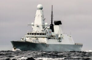 HMS Diamond. Foto: Royal Navy/Dan Rosenbaum