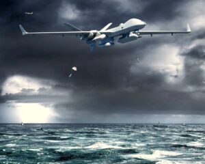 Naval drone MQ-9B "SeaGuardian". Graphic: General Atomics