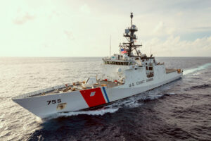 US Coast Guard Cutter "Munro" of the Legend class. Photo: MoD Australia