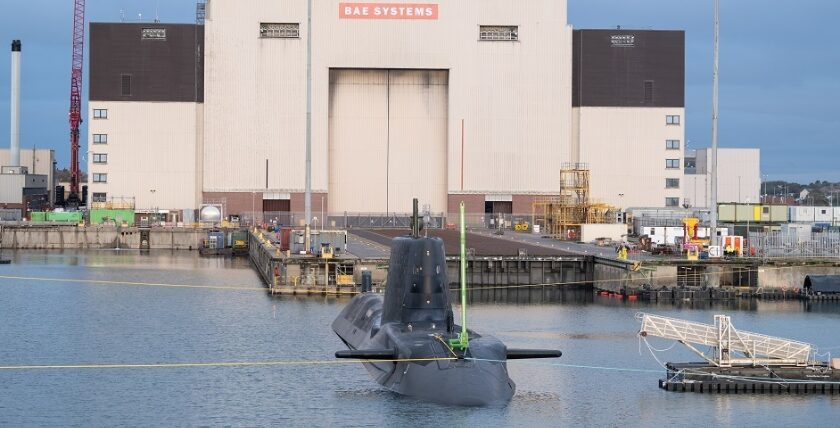 Agamemnon Photo: MoD UK