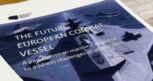 Future European Combat Vessel - Flyer. Photo: EDA