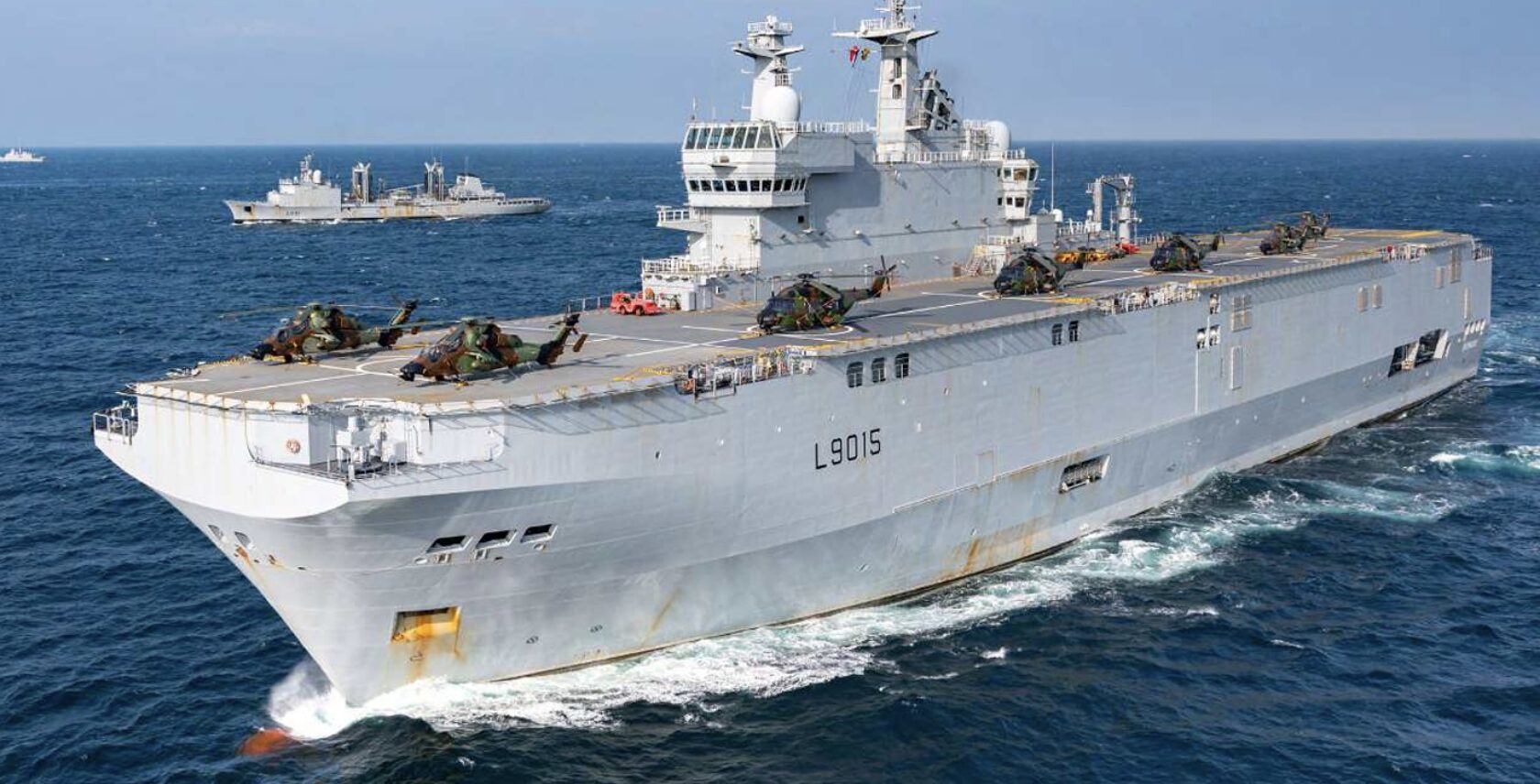 Amphibious assault ship DIXMUDE (L9015). Photo: French-Navy
