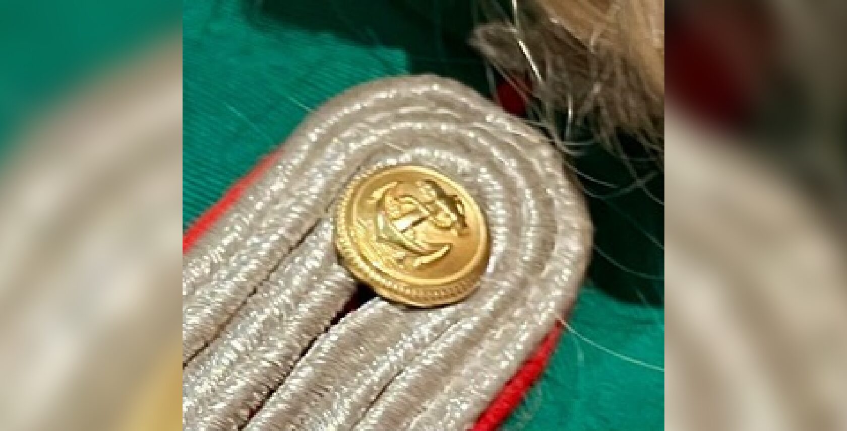 Original marine button of the 2024 Marie. Photo: Schulte