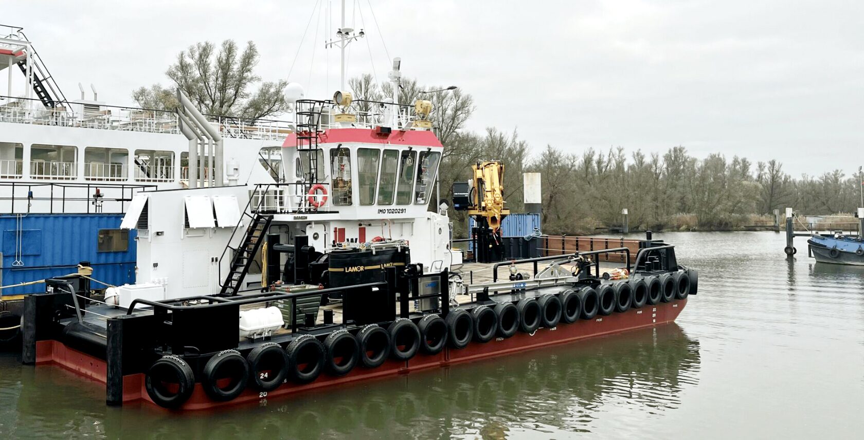 Photo: The LÜTT MATTEN was specially designed as an oil spill response and multi-purpose workboat, Havariekommando