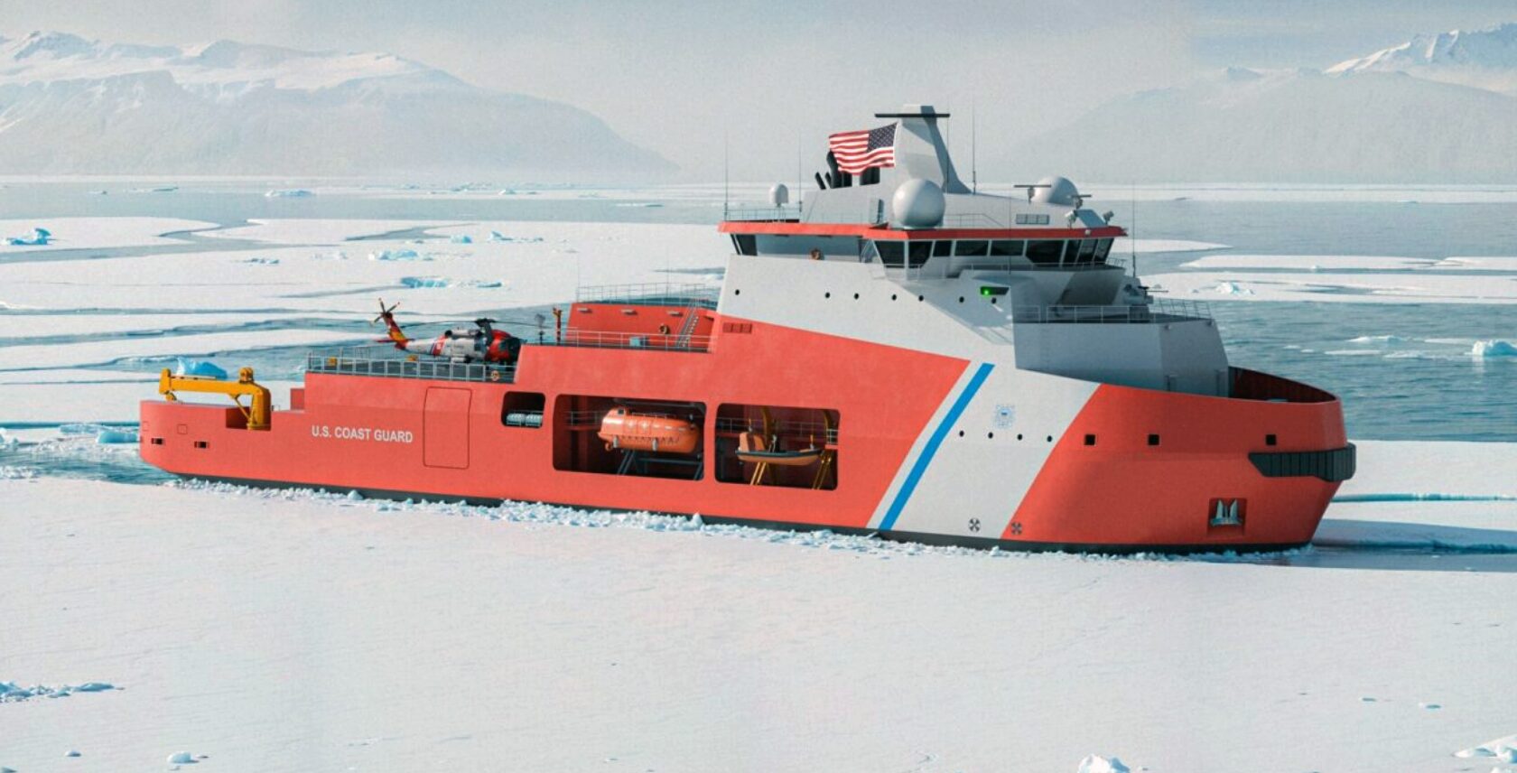 Foto: Arctic Security Cutter, Davie Defense