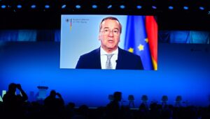 Defence Minister Boris Pistorius, National Maritime Conference 2026 Photo: hsc