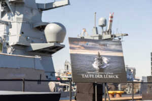 Christening of the corvette Lübeck, Photo: Felix Matthies, Rheinmetall Naval Systems
