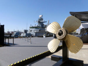Christening of the corvette Lübeck, photo: Andreas Uhl