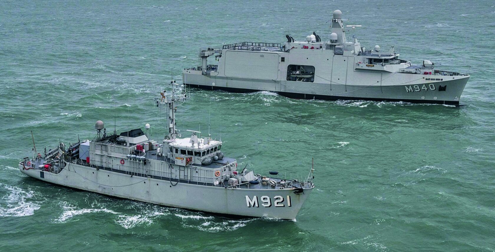 Photo: BNS Oostende, Belgian Navy