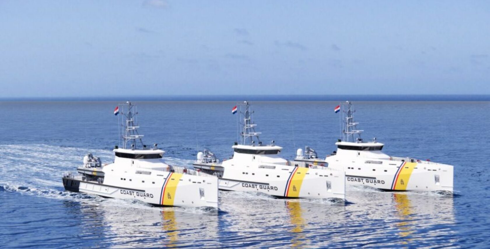 Designstudie der neuen Patrouillenboote. Bild: Dutch MoD