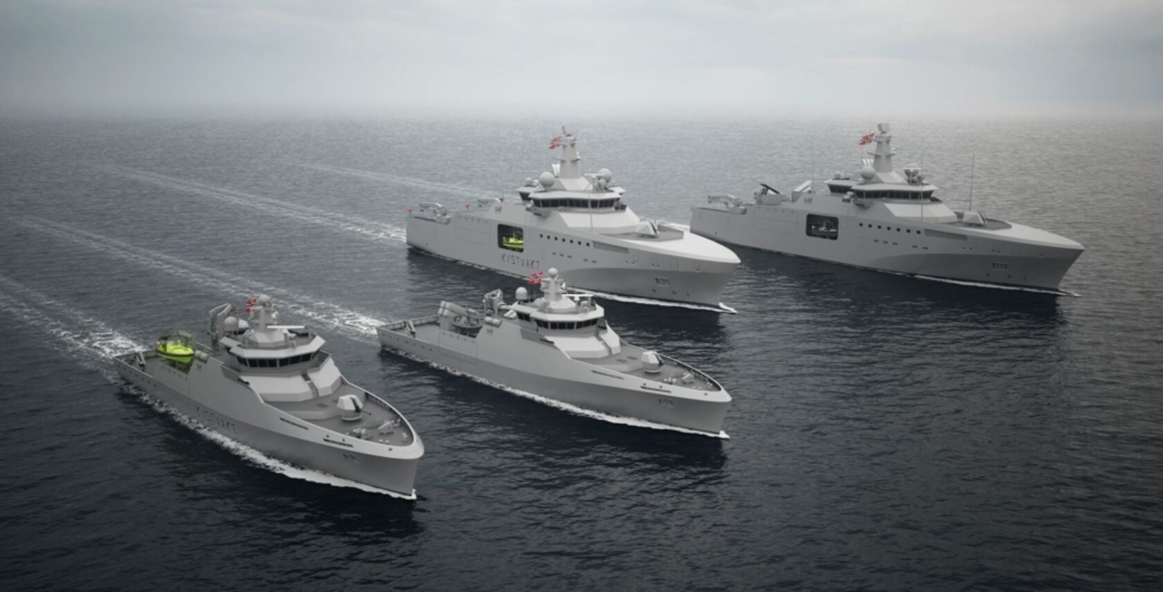 Photo: Standardised unit class in Norway. Kongsberg Defence & Aerospace