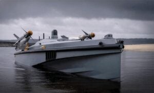 Admiral Makarow, Drohnensicht Foto: MinDef Kiew
