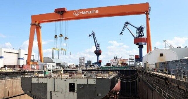 Hanwha Philly Shipyard in September 2025. image: Hanwha
