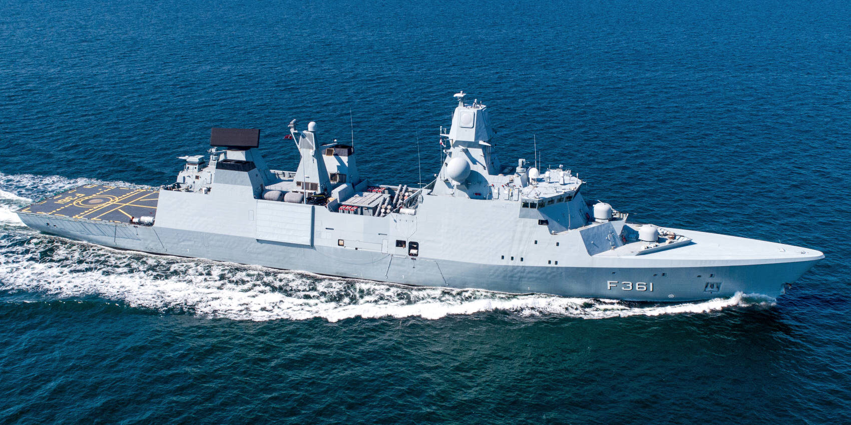 Frigate HDMS Iver Huitfeldt (F 361) Photo: Michael Nitz naval press service