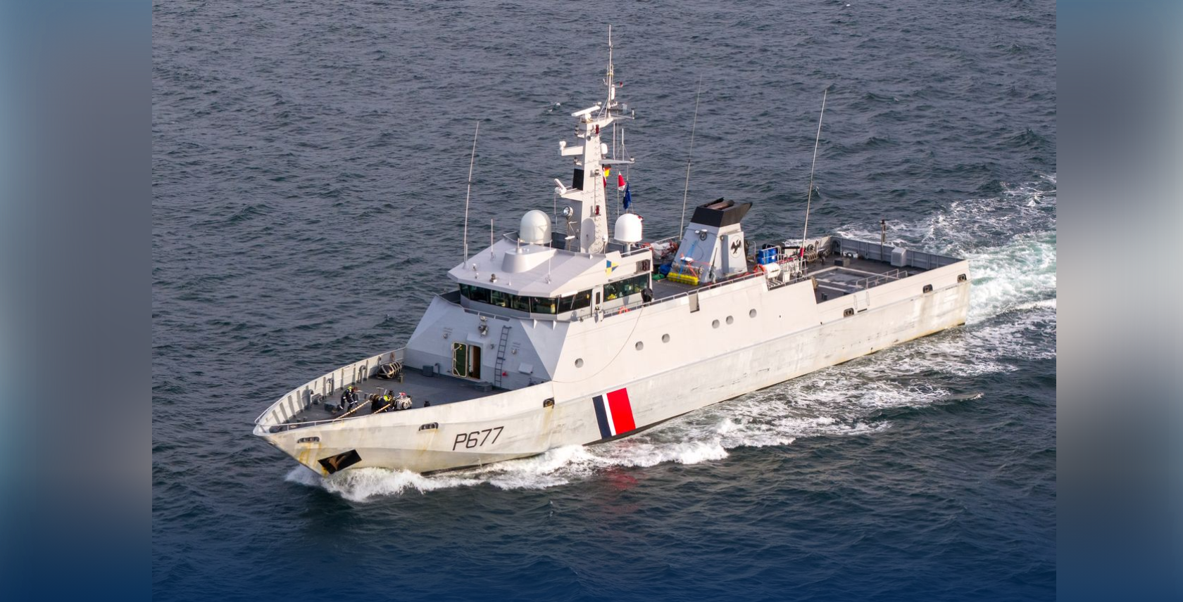 Foto: Patrouillenboot FS Cormoran, Michael Nitz / Naval Press Service