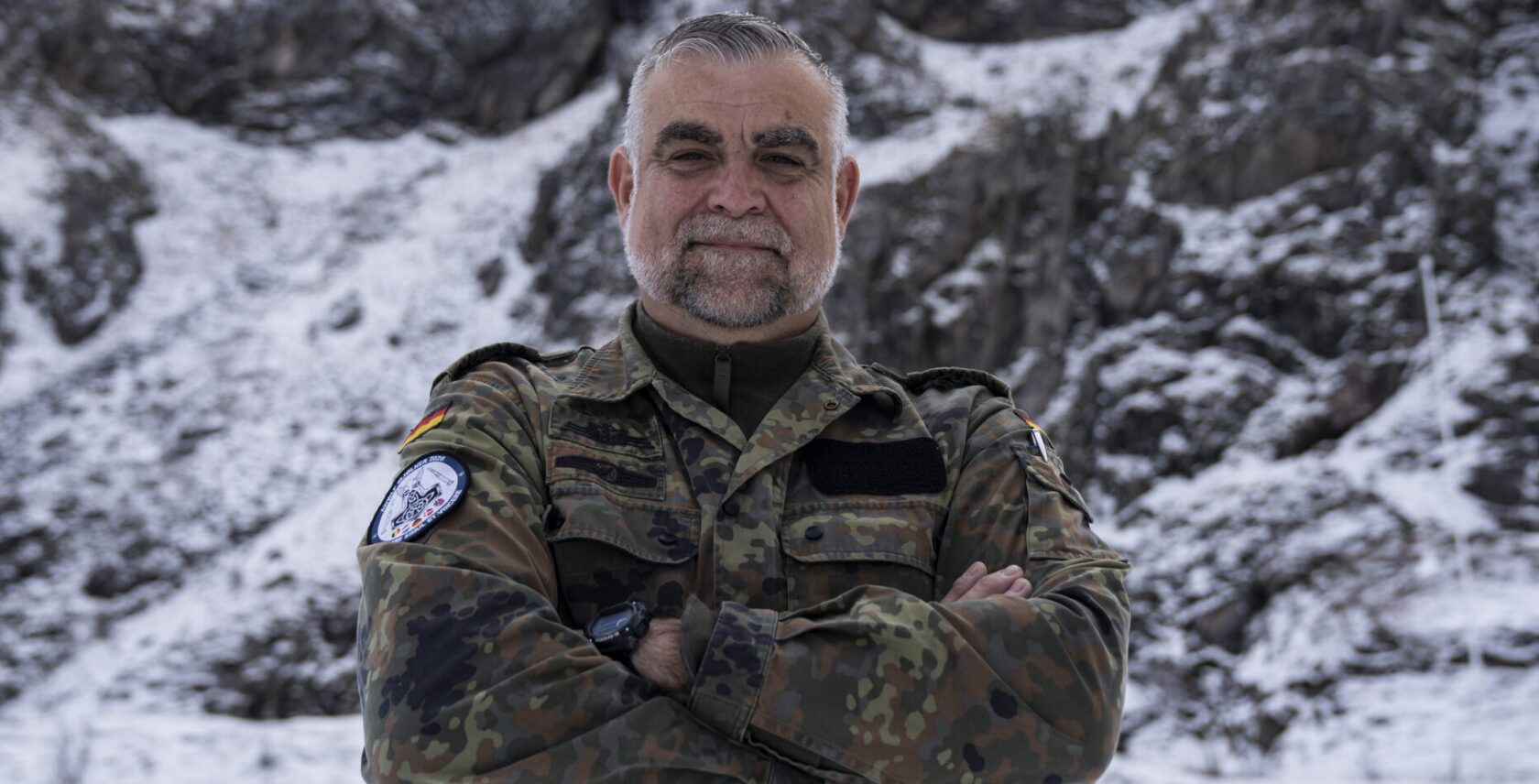 Photo: Mjølner 2026 - StKptLt Baloo was the main planner of the exercise. Rodewald
