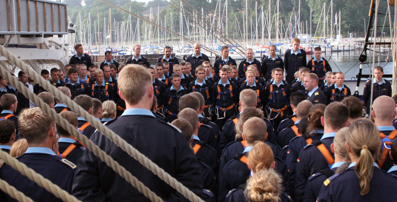 Photo: The modular officer training course will enable longer training periods on the GORCH FOCK in future. Bw/Ann-Kathrin Fischer