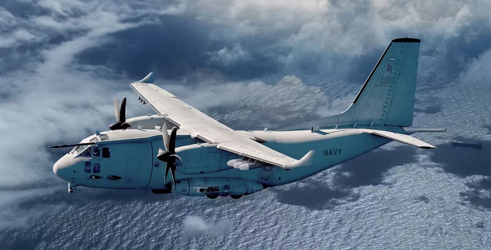 Photo: C-27 J Spartan (MPA). Leonardo