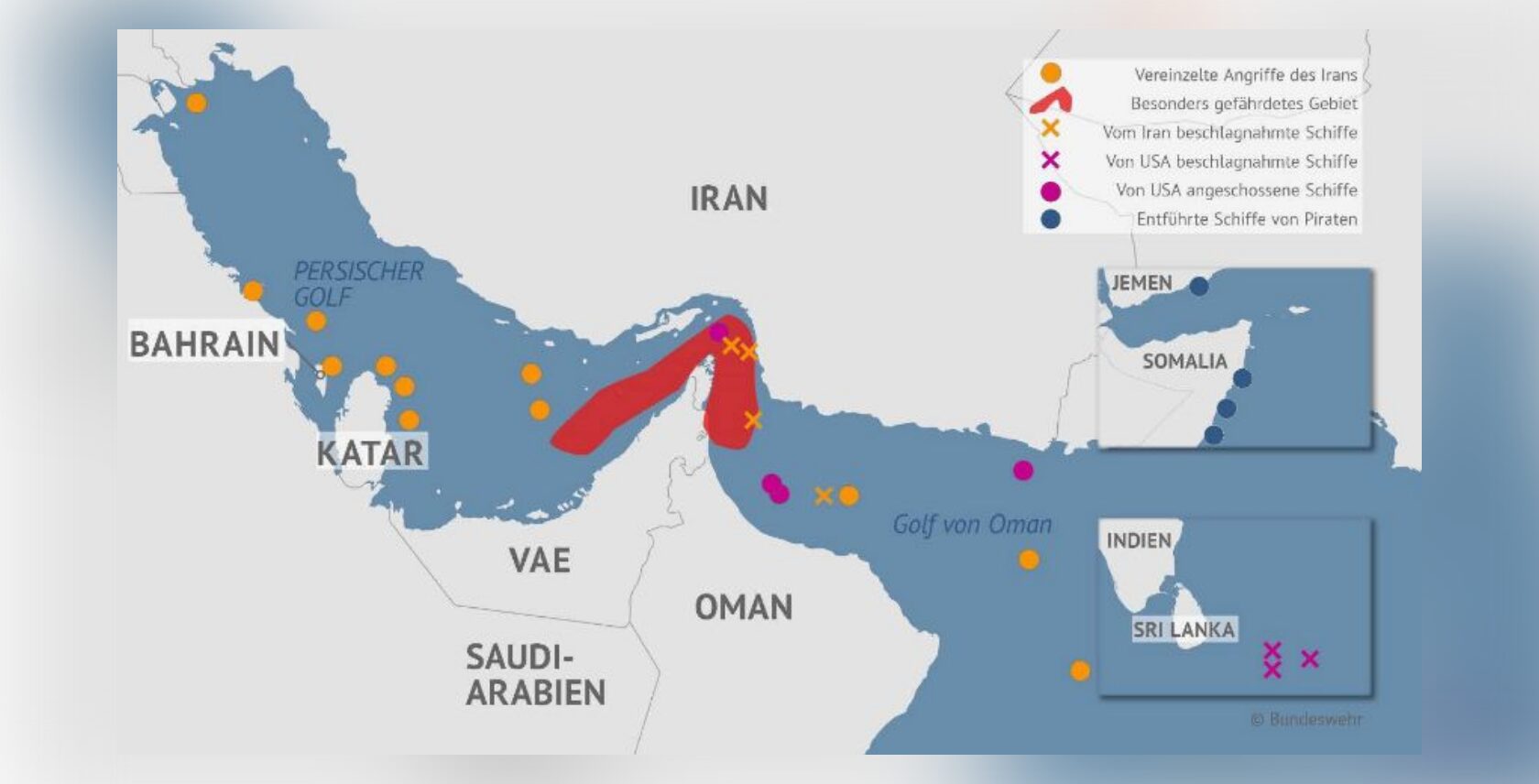 Photo: Strait of Hormuz May 2026, German Armed Forces